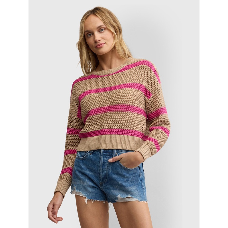 Z Supply Women’s Broadbeach Striped Sweater