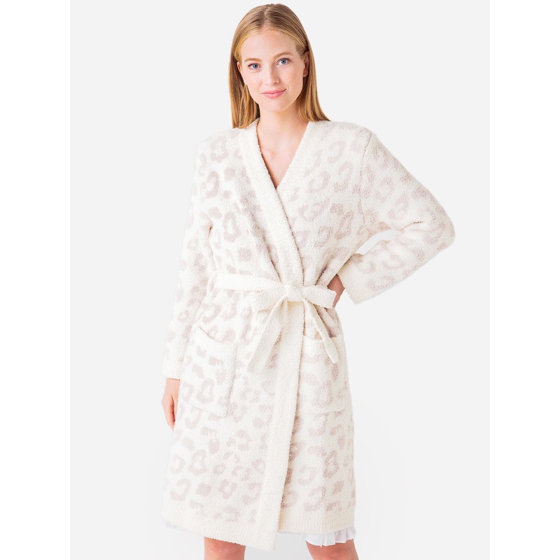 Barefoot Dreams Women’s CozyChic Barefoot In The Wild Robe