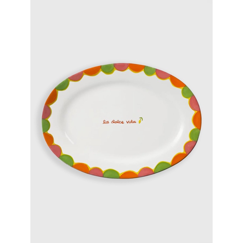 Caitlin Rounds Antiques La Dolce Vita Serving Tray