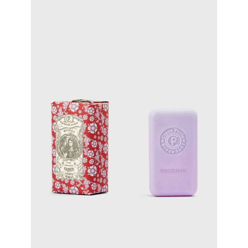 Claus Porto Mirror Pomegranate Mini Soap