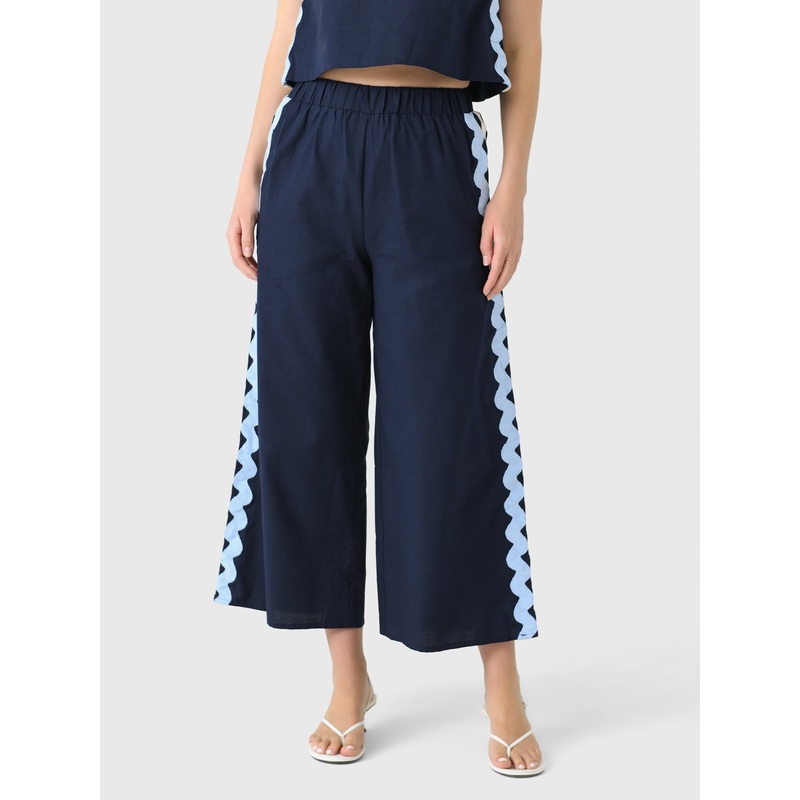 Eche Women’s Ric Rac Pant|XS|S|M|L|NAVY