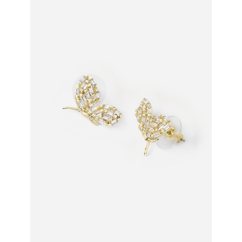 Nicola Bathie Petite Garden Butterfly Stud Earrings