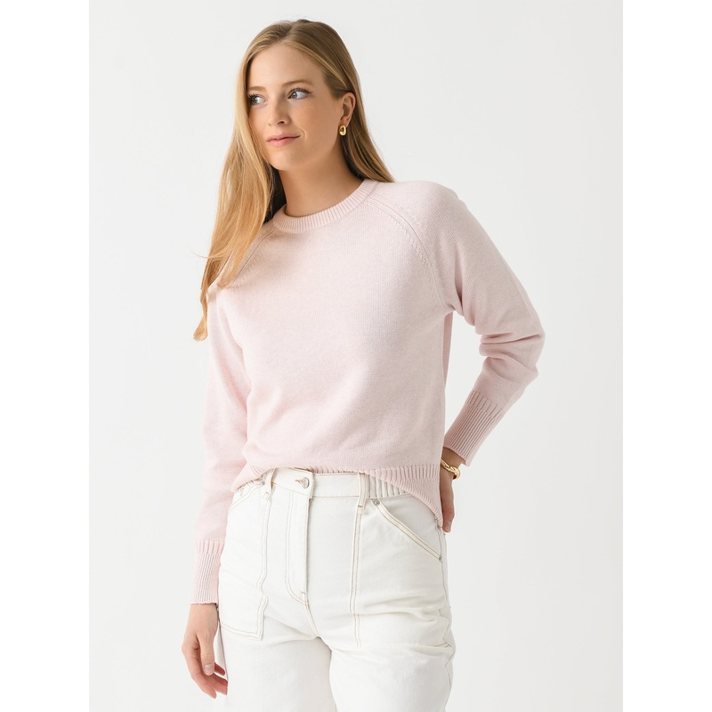 Organic John Patrick Women’s Constance Cotton Cashmere Sweater