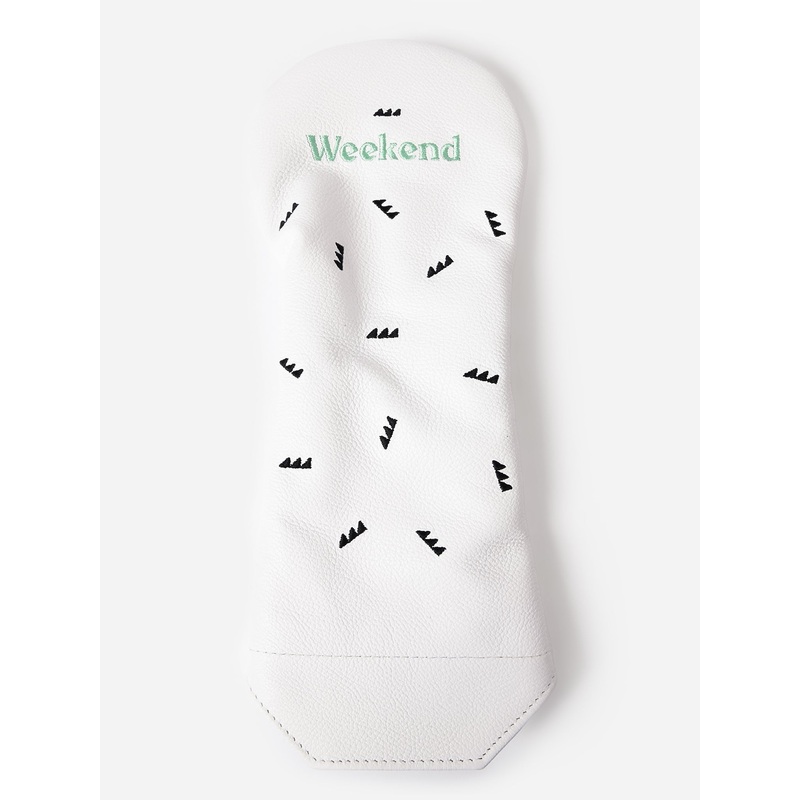 Weekend Fairway Headcover|O/S|WHITE