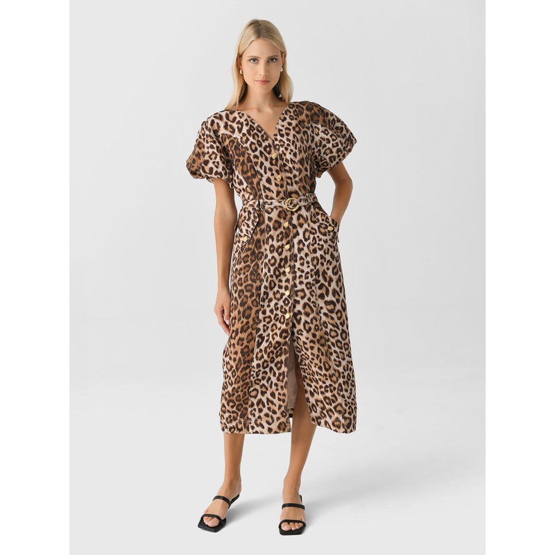 AJE Women’s Isabella Midi Dress