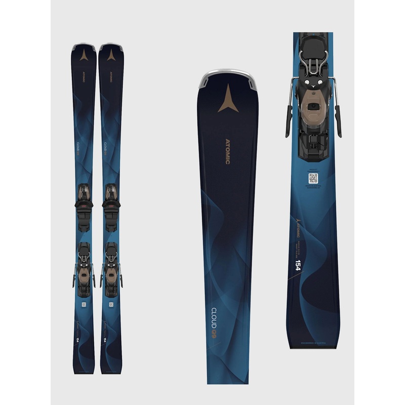 Atomic Cloud Q9 Women’s Skis + M10 GW Ski Bindings 2026
