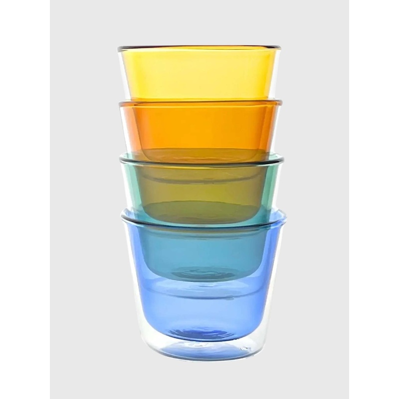 Cloudnola Rocks Double Wall Glasses Set