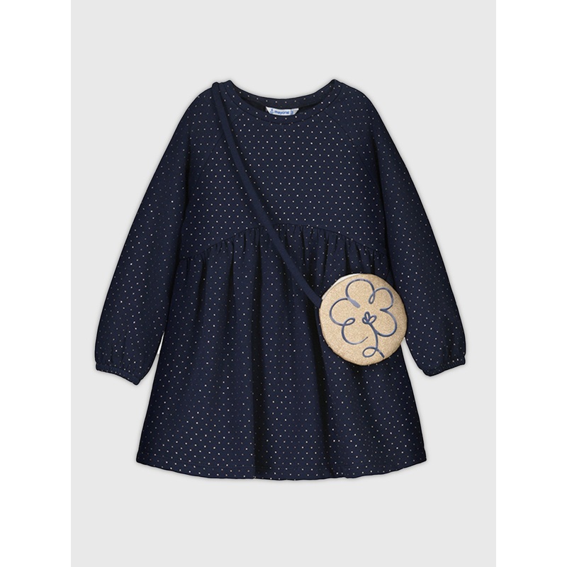 Mayoral Girls’ Fleece Dress + Bag