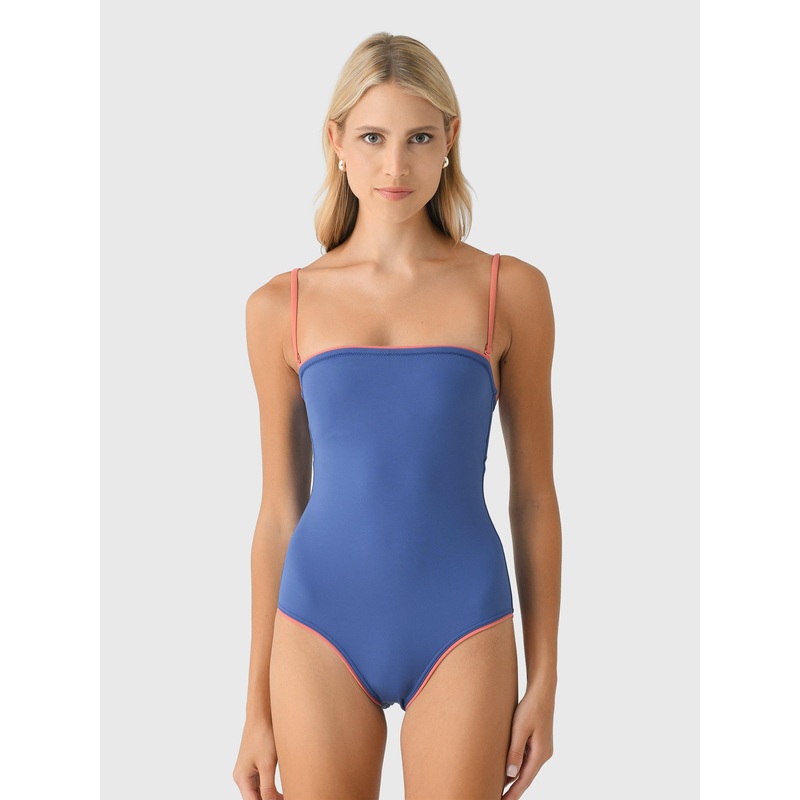 Minnow Women’s Newport Navy One-Piece Swimsuit