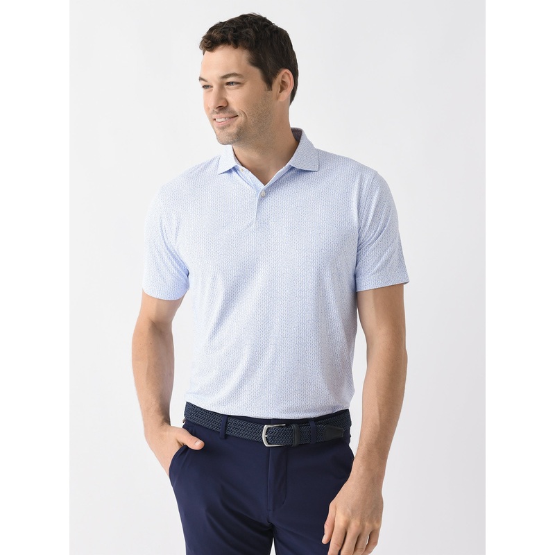 Peter Millar Crown Crafted Men’s Nightcap Performance Jersey Polo