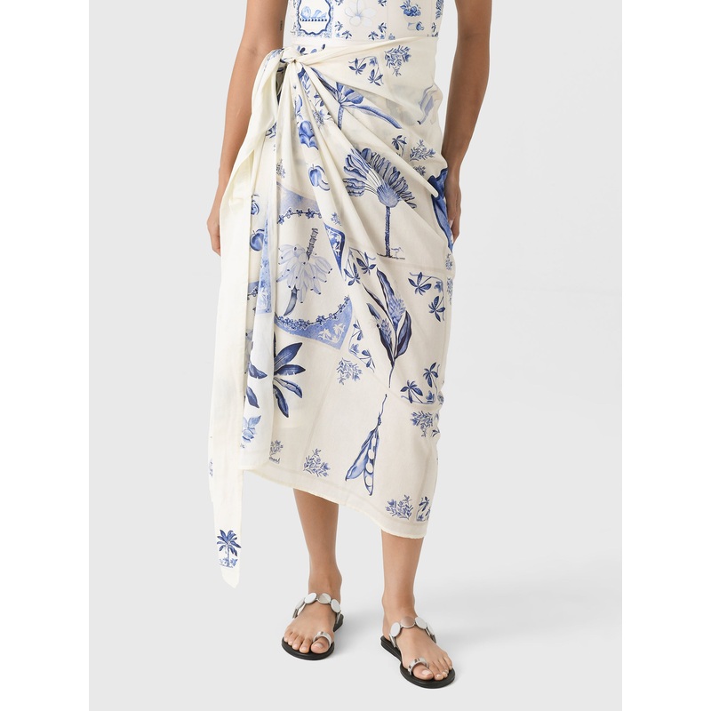 Agua By Agua Bendita Women’s Lavanda Wild Pareo