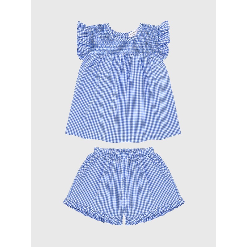 Minnow Girls’ Smocked Top + Short Set