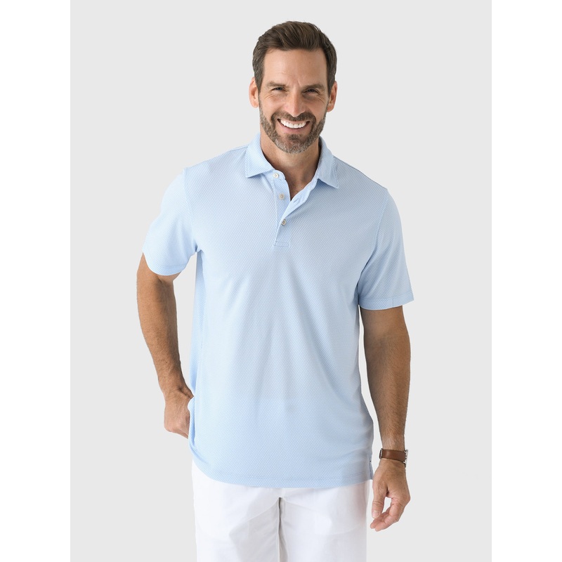 Sun Day Red Men’s Heritage Cypress Checker Polo