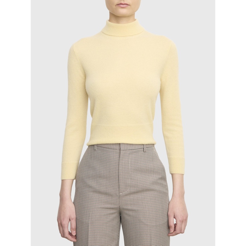 Vince Women’s 3/4 Sleeve Mock-Neck Sweater