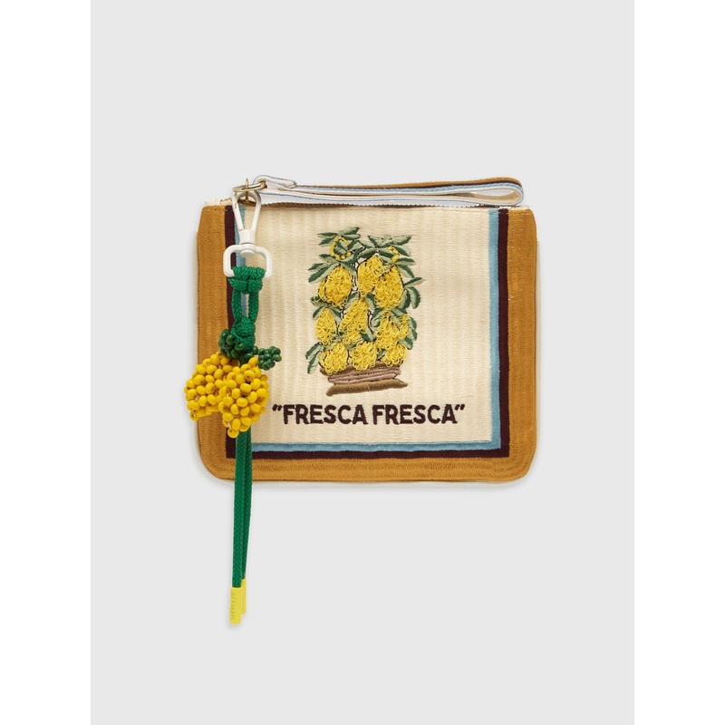 Alemais Contessa Lemons Clutch