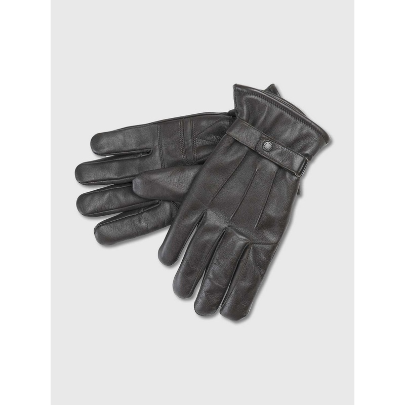 Barbour Men’s Burnished Leather Thinsulate Gloves