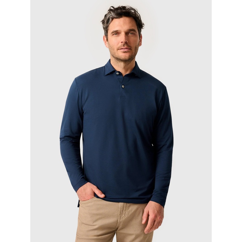 Johnnie-O Men’s Idris Top Shelf Long Sleeve Polo