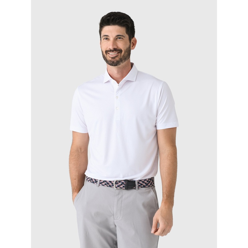 Johnnie-O Men’s Pete Performance Jersey Polo