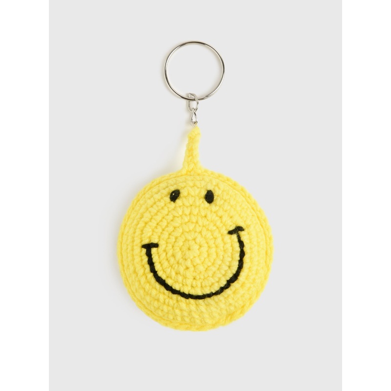 Maison Irem Smiley Bag Charm|O/S|YELLOW