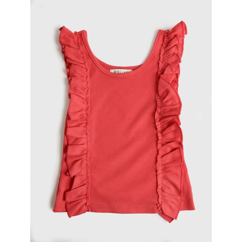 Molly Bracken Girls’ Ruffled Tank Top