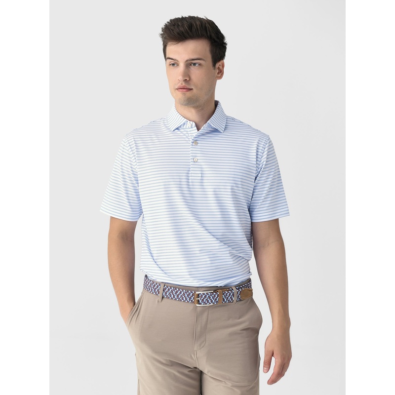 Peter Millar Crown Sport Men’s Eden Performance Jersey Polo
