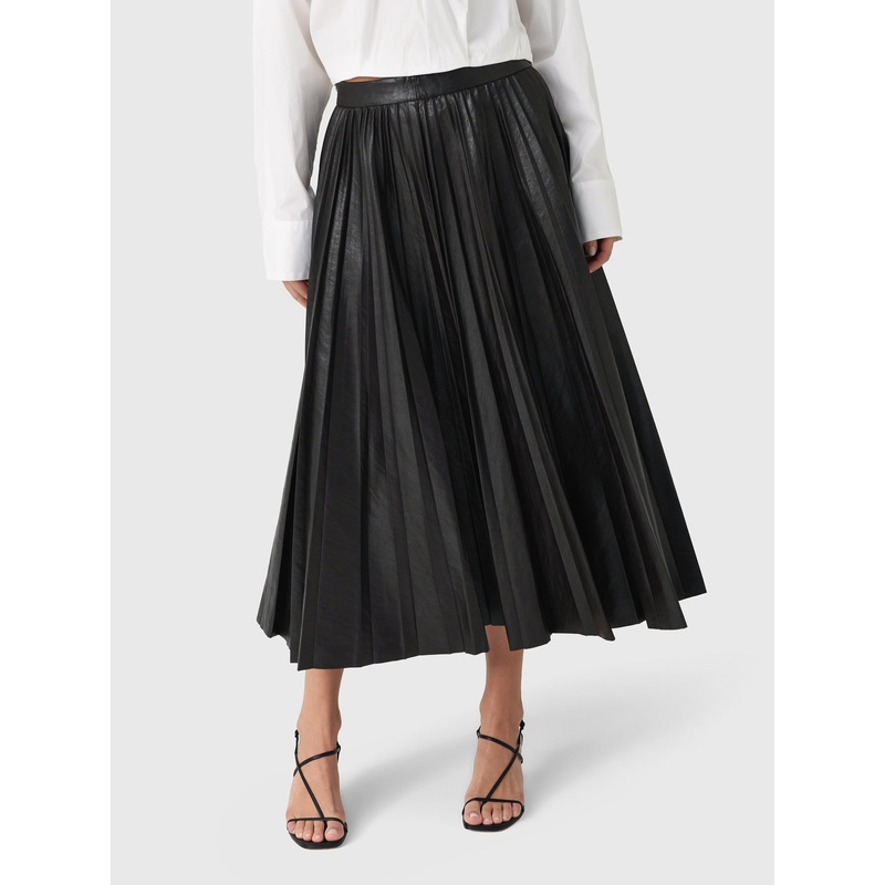 ALC Women’s Etta Vegan Leather Midi Skirt