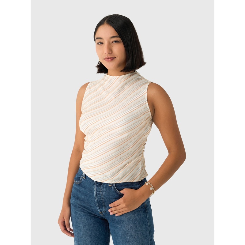Anna Quan Women’s Krysta Top|US0/AU4|US2/AU6|US4/AU8|US6/AU10|US8/AU12|US10/AU14|RUSSET STRIPE