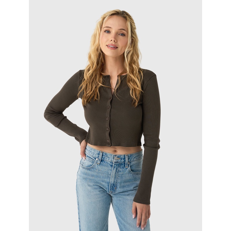 Asher Women’s Kennedy Ribbed Cardigan