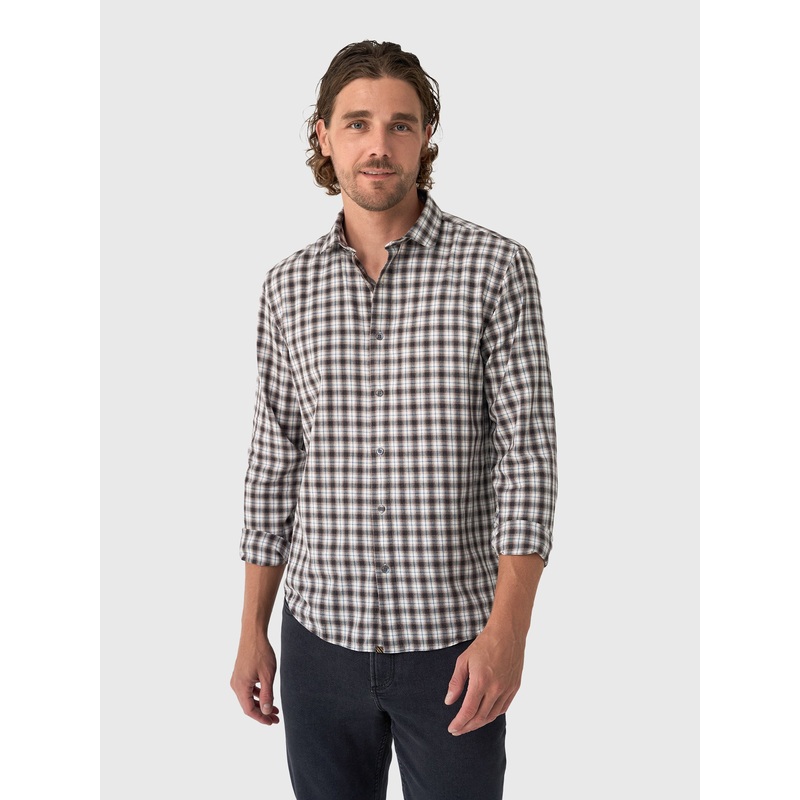 Billy Reid Men’s Mixed Plaid Hutcheson Sport Shirt