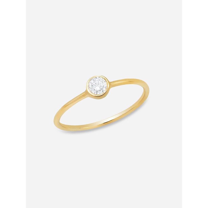 Bychari Women’s Jasmine Ring|3.5|14K YELLOW