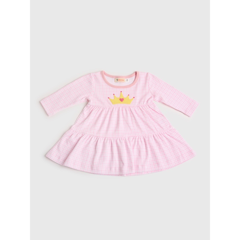 Luigi Girls’ Crown Check Dress