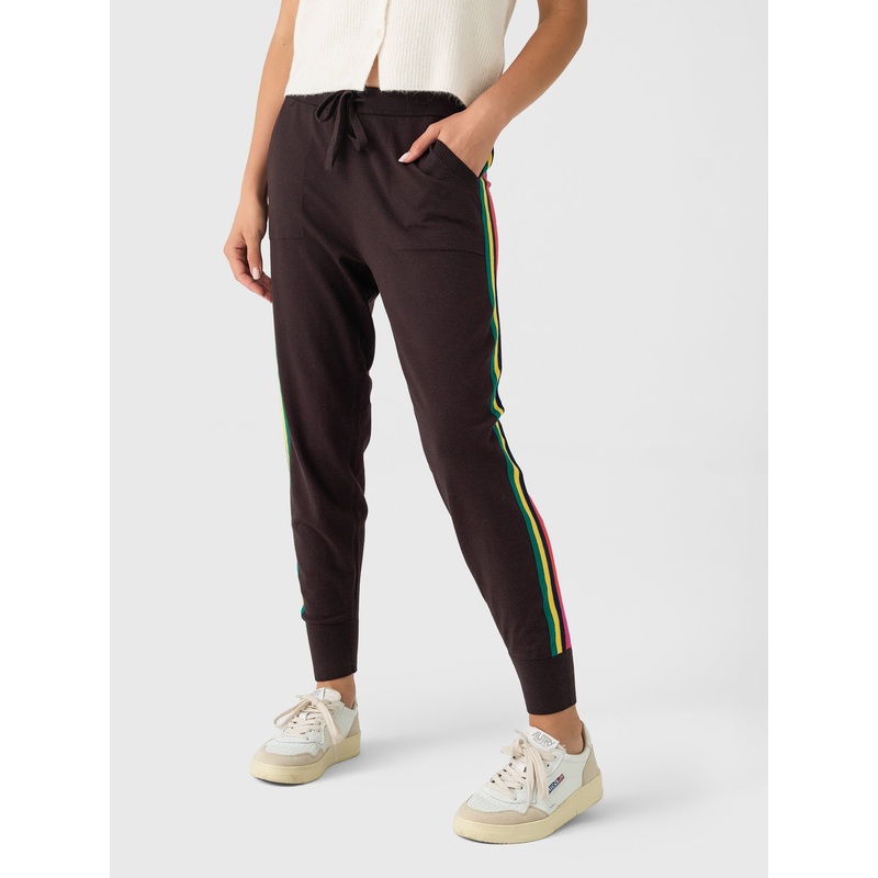 Eche Women’s Solid Striped Jogger