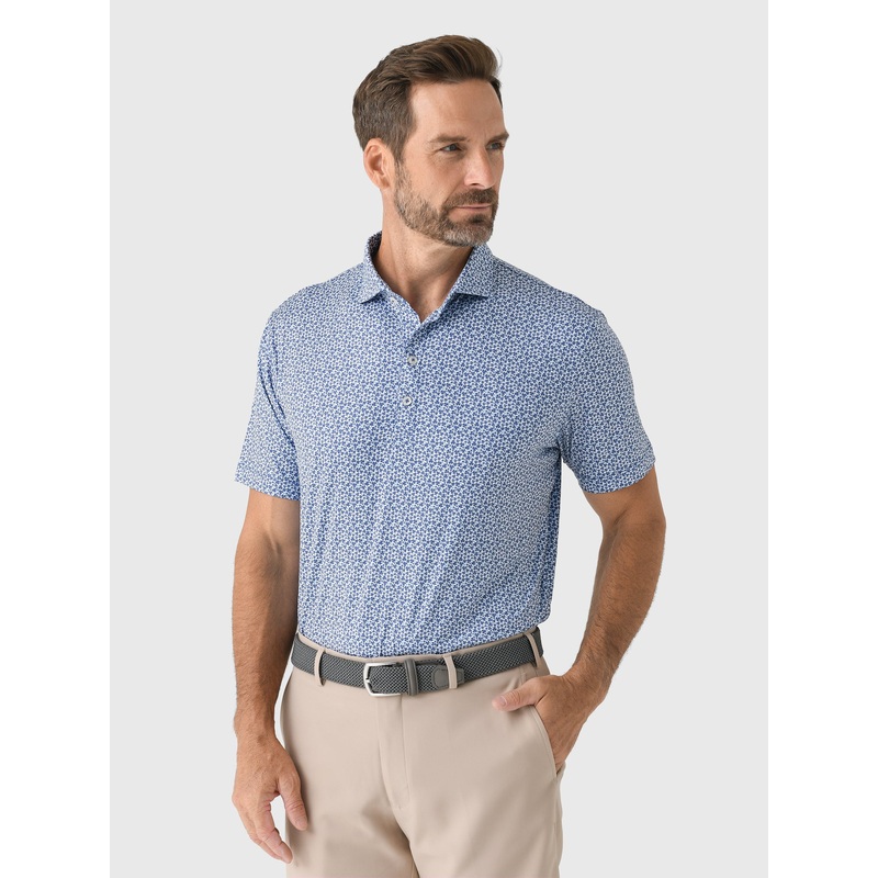 Johnnie-O Men’s Four Leaf Featherweight Performance Polo