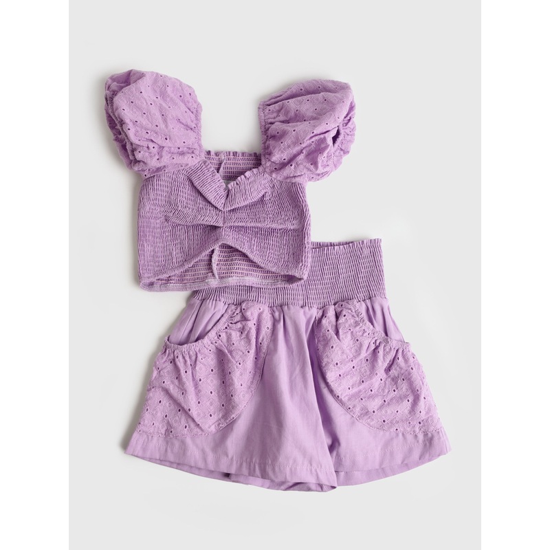 Peixoto Girls’ Little Enzo Short Set