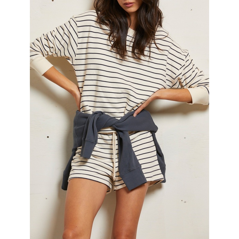 Perfect White Tee Women’s Tyler Stripe Sweatshirt