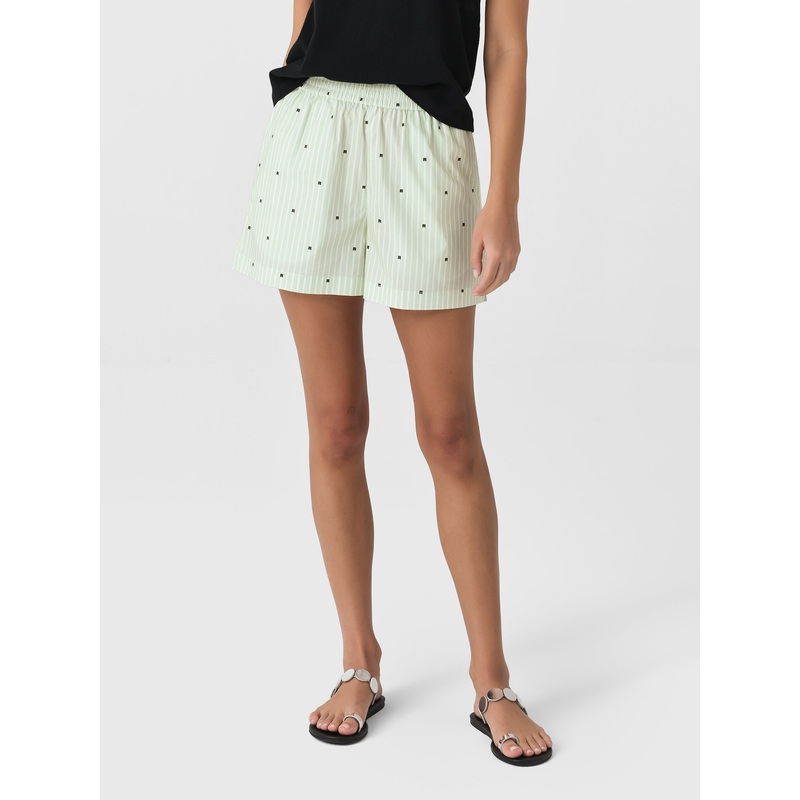 Rotate Women’s Poplin Short|32|34|36|38|40|GLEAM COMBO