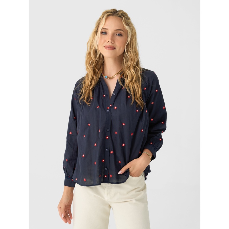 Trovata Women’s Mena Blouse|XS|S|M|L|DAISY DOT