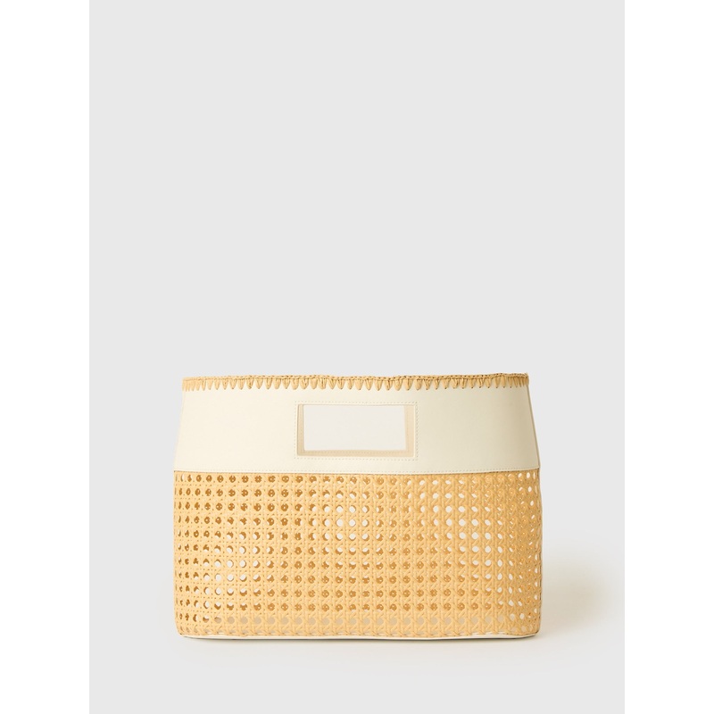 BTB Ellie Small Tote Bag|O/S|NATURAL/WHITE