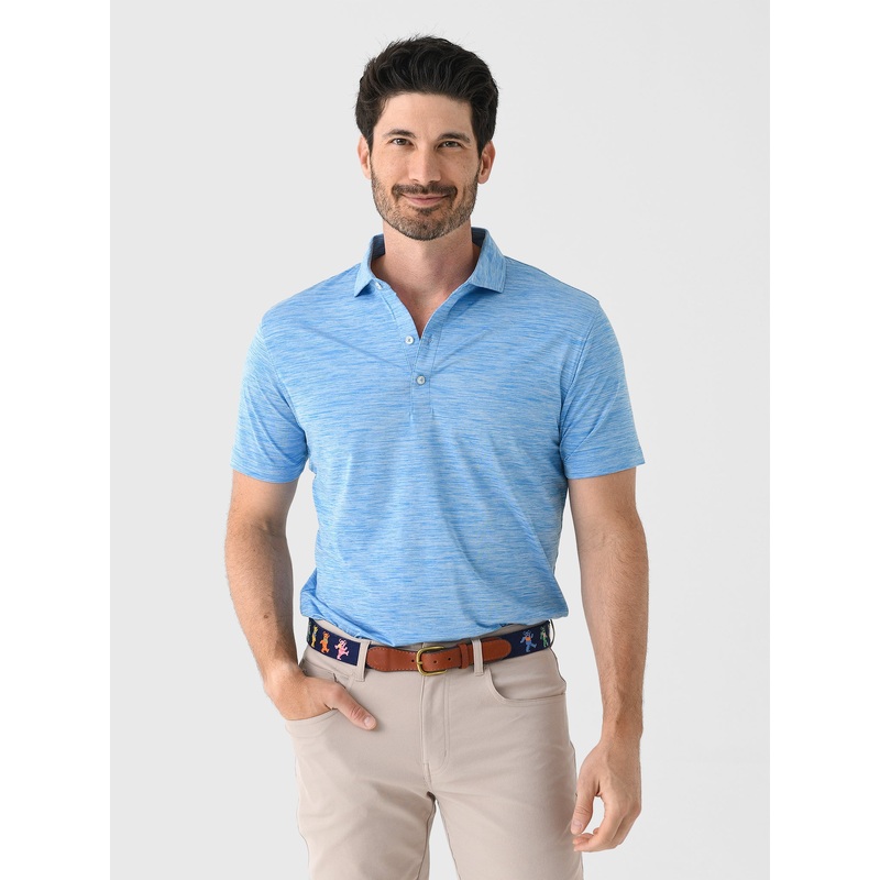 Johnnie-O Men’s Huron Solid Featherweight Performance Polo