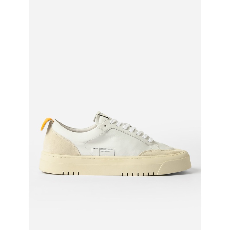 Oncept Women’s London Sneaker|6|6.5|7|7.5|8|8.5|9|9.5|10|WHITE CLOUD