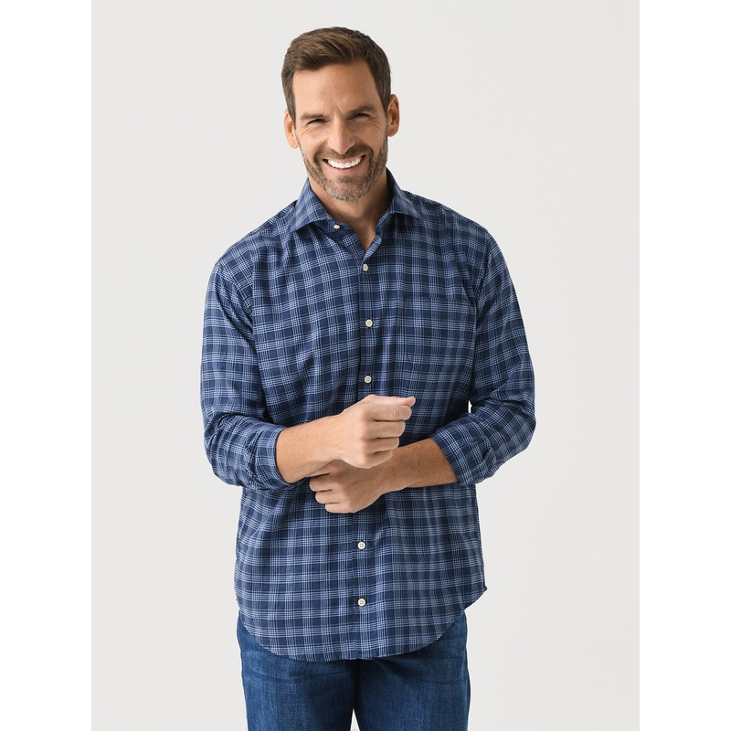 Peter Millar Crown Men’s Thompson Summer Soft Cotton Sport Shirt