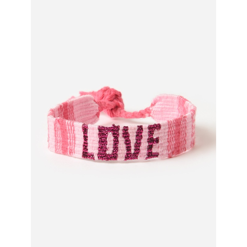Maison Irem Sparkle Message Bracelet