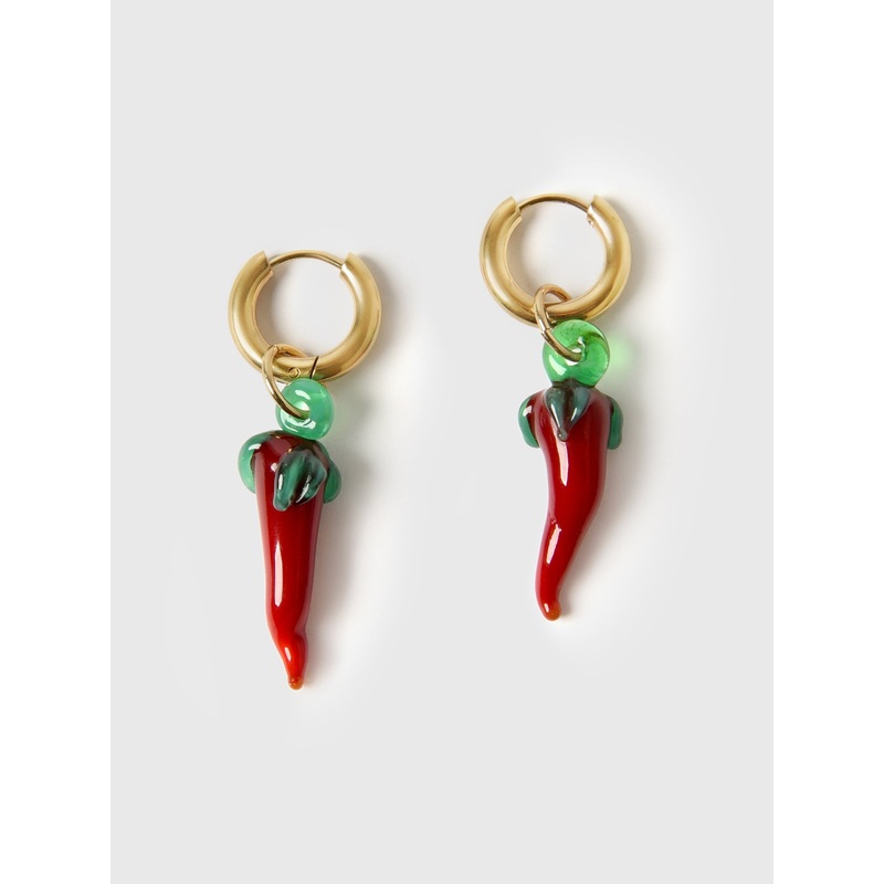 Sandralexandra Jalapeo Pepper Earrings