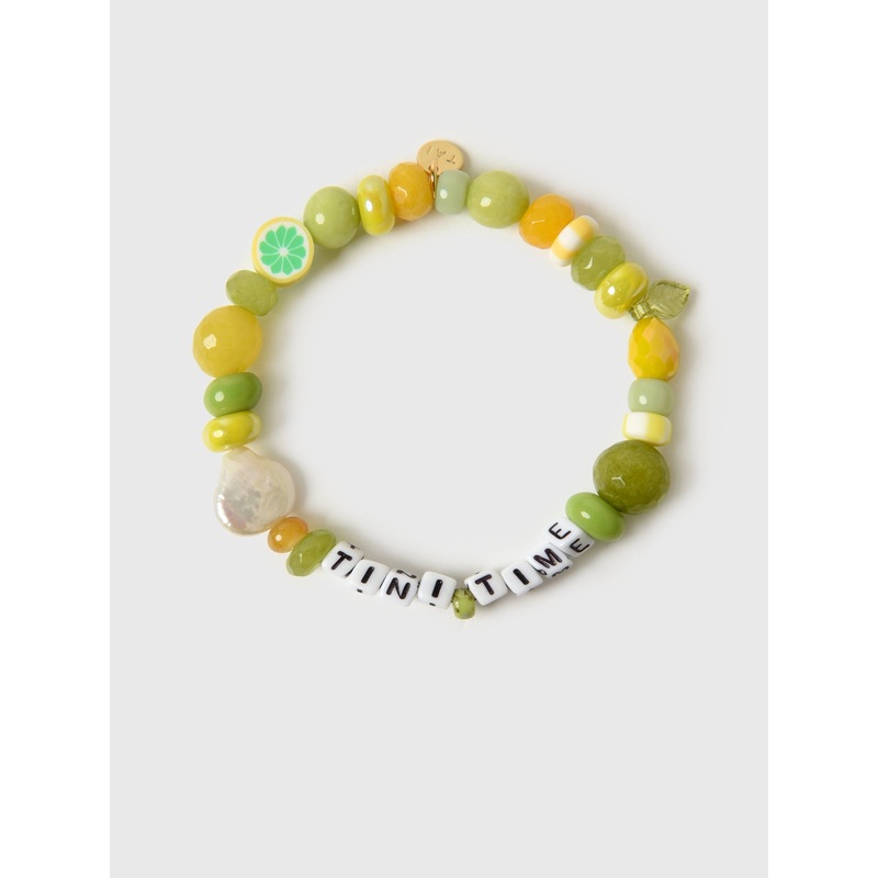 TAI Handmade Beaded Mixed Media Bracelet