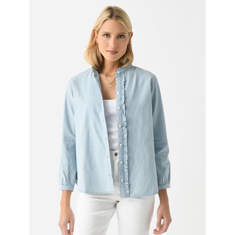 Trovata Women’s Helena Shirt|XS|S|M|L|CHAMBRAY