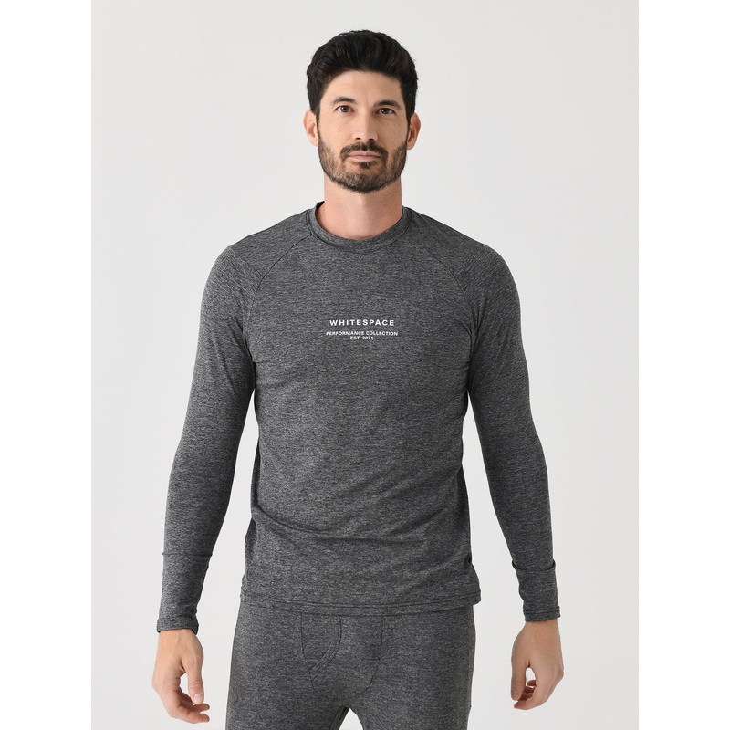 Whitespace Men’s Graphene Base Layer Crew Neck Top