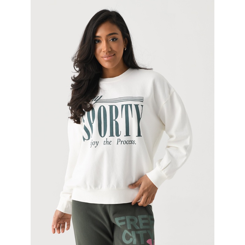 Z Supply Women’s Sporty Crewneck Sweatshirt