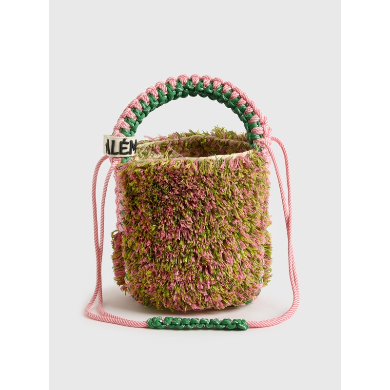 Alemais Monte Fringe Macrame Basket