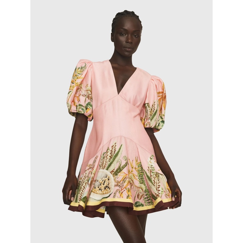 Alemais Women’s Papaya Mini Dress