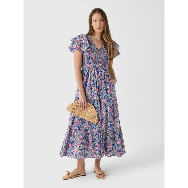 Banjanan Women’s Ira Dress|XS|S|M|L|DAZZLING BLUE